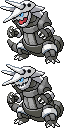 Aggron game sprite