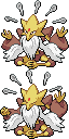 Mega Alakazam game sprite