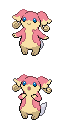 Audino game sprite