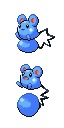Azurill game sprite