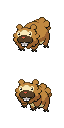 Bidoof game sprite