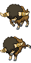 Bouffalant game sprite