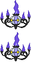 Chandelure game sprite