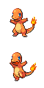 Charmander game sprite