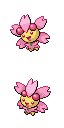 Cherrim   Sunshine game sprite