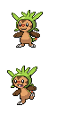 Chespin game sprite