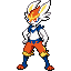Cinderace game sprite