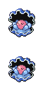 Clamperl game sprite