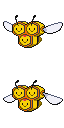Combee game sprite
