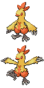Combusken game sprite