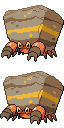 Crustle game sprite