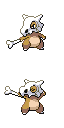 Cubone game sprite