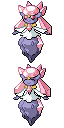 Diancie game sprite