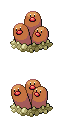 Dugtrio game sprite
