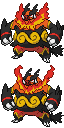 Emboar game sprite