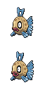 Feebas game sprite