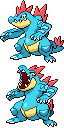 Feraligatr game sprite