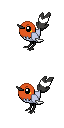Fletchling game sprite