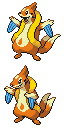 Floatzel game sprite