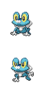 Froakie game sprite