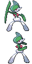 Gallade game sprite
