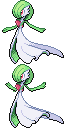 Gardevoir game sprite