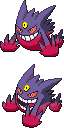 Mega Gengar game sprite