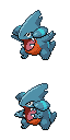 Gible game sprite
