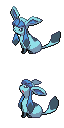 Glaceon game sprite