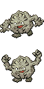 Graveler game sprite