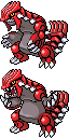 Groudon game sprite
