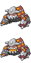 Heatran game sprite