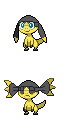 Helioptile game sprite
