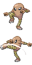 Hitmonlee game sprite