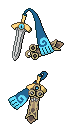 Honedge game sprite