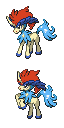 Keldeo game sprite
