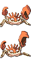 Kingler game sprite