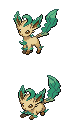 Leafeon game sprite