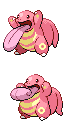 Lickitung game sprite