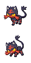 Litten game sprite