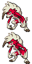 Lycanroc   Midnight game sprite