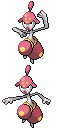 Medicham game sprite