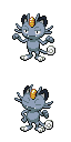 Meowth   Alola game sprite