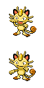 Meowth game sprite
