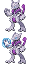 Mega Mewtwo X game sprite