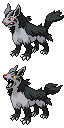 Mightyena game sprite