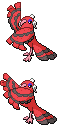 Oricorio game sprite