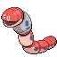 Orthworm game sprite