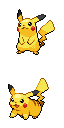 Pikachu game sprite
