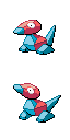 Porygon game sprite